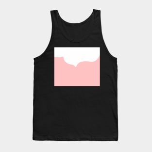 Abstract - pink and white. Tank Top